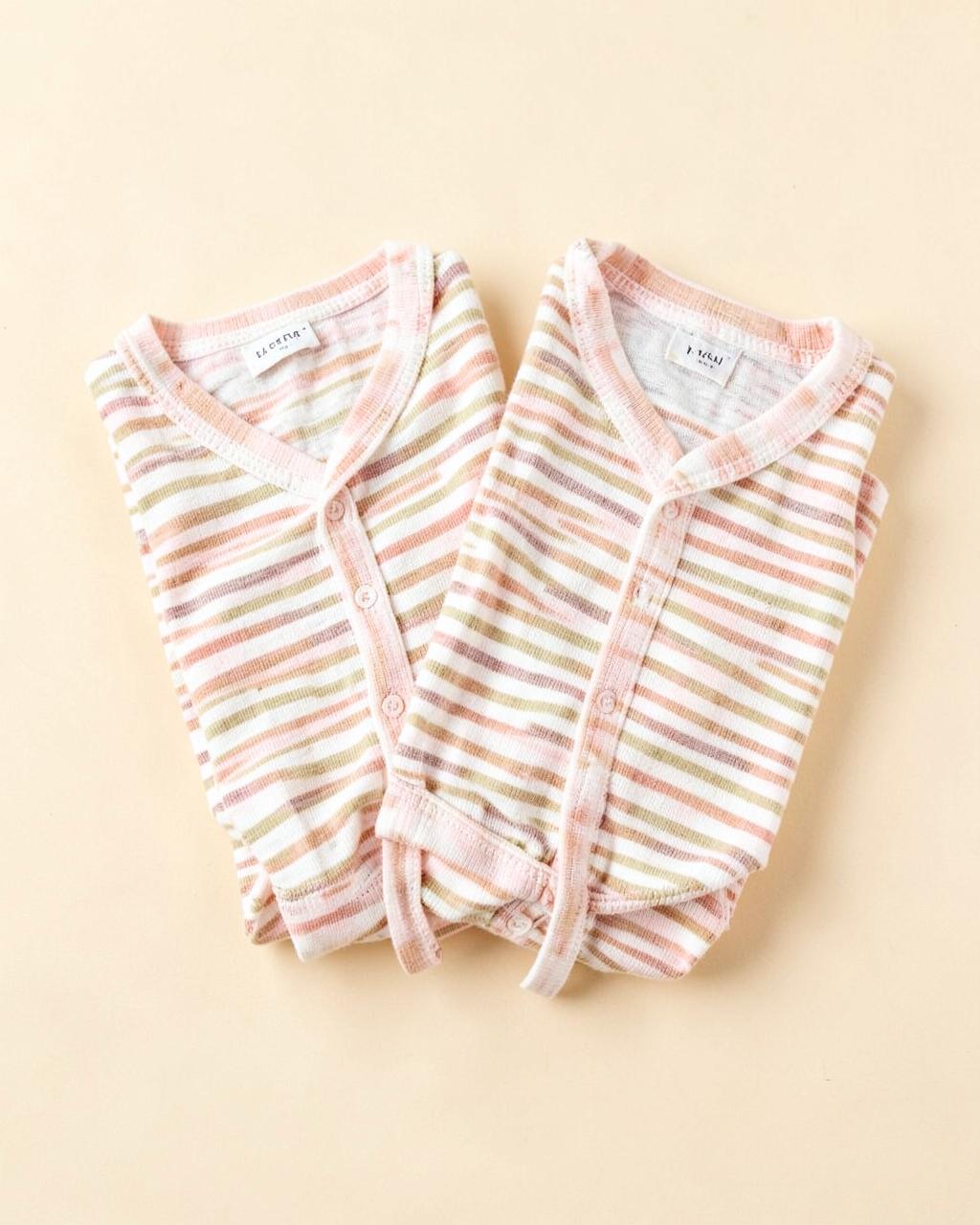 Lot de 2 pyjamas coton bio Petit Bateau