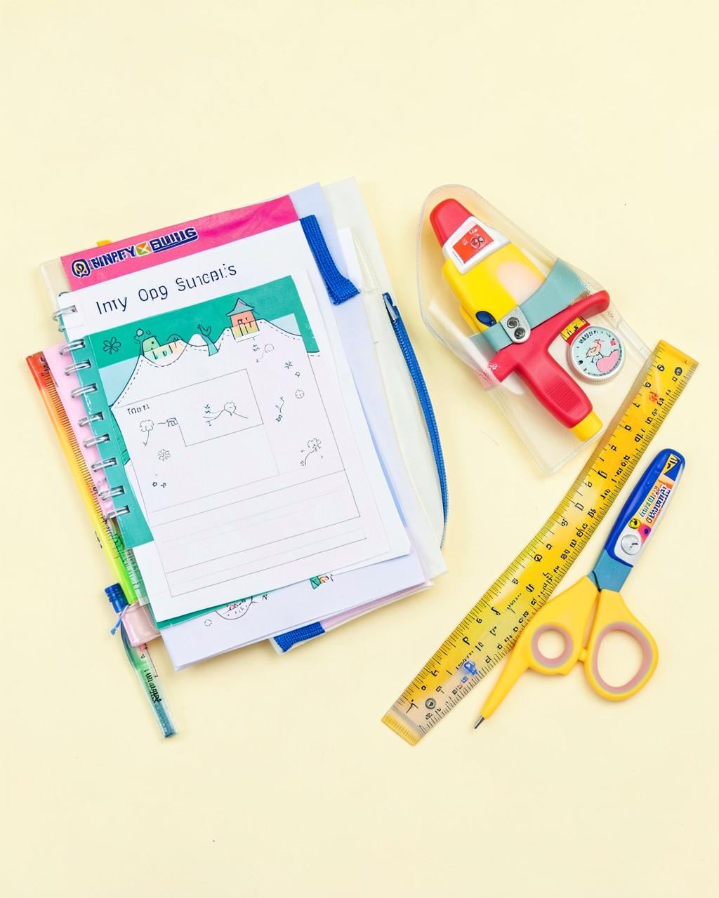 À donner : kit de fournitures scolaires